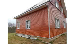 Корабельная доска НН 0,261 0,5 Satin с пленкой RAL 8004 терракота купить в екатеринбурге