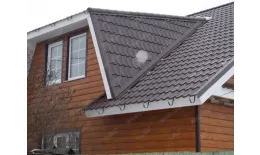 ЭкоБрус 0,345 0,5 Satin с пленкой RAL 3009 оксидно-красный купить в екатеринбурге
