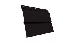 Квадро брус 3D 0,5 Satin Matt TX с пленкой RAL 9005 черный купить в екатеринбурге