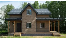 ЭкоБрус 0,345 Grand Line 0,45 Print Elite с пленкой Nordic Wood TwinColor купить в екатеринбурге