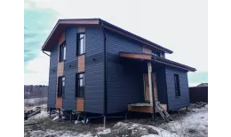 ЭкоБрус 0,345 Grand Line 0,5 PurLite Matt с пленкой RAL 9005 черный купить в екатеринбурге