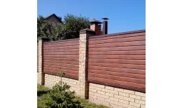 Сайдинг МЕТАЛЛ ПРОФИЛЬ Lбрус-15х240 (ECOSTEEL_MA-01-МореныйДуб-0.5) купить в екатеринбурге