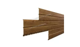 Сайдинг МЕТАЛЛ ПРОФИЛЬ Lбрус-15х240 (ECOSTEEL_MA-01-МореныйДуб-0.5) купить в екатеринбурге