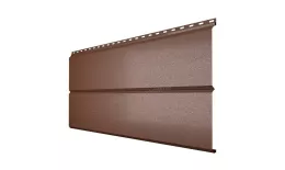 Сайдинг МЕТАЛЛ ПРОФИЛЬ Lбрус-XL-14х335 (VALORI-20-Brown-0.5) купить в екатеринбурге