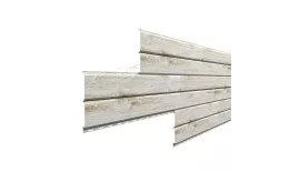 Сайдинг МЕТАЛЛ ПРОФИЛЬ Lбрус-XL-Н-14х335 (ECOSTEEL_MA-01-Беленый Дуб-0.5) купить в екатеринбурге