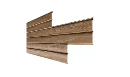 Сайдинг МЕТАЛЛ ПРОФИЛЬ Lбрус-XL-14х335 (ECOSTEEL_T-01-Кедр-0.5) купить в екатеринбурге