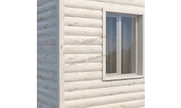 Сайдинг МЕТАЛЛ ПРОФИЛЬ Woodstock-28х330 (ECOSTEEL_MA-01-Беленый Дуб-0.5) купить в екатеринбурге