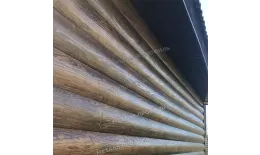 Сайдинг МЕТАЛЛ ПРОФИЛЬ Woodstock-Н-28х330 (ECOSTEEL_T-01-ЗолотойДуб-0.5) купить в екатеринбурге