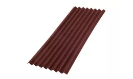 Кровельный лист Ондулин Smart 1950х950 мм, красный купить в екатеринбурге