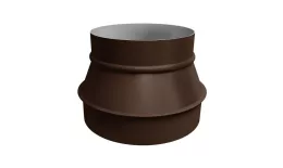 Переходник Ø 160/200 мм оцинкованный RAL 8017 купить в екатеринбурге