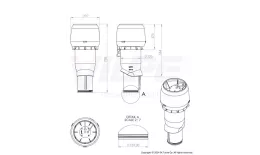 Вентилятор Eco220Р/160/500 красный купить в екатеринбурге