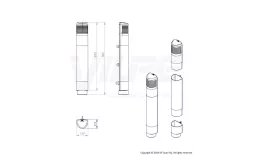 Комплект ремонтный Ross 125/110 красный купить в екатеринбурге