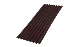 Кровельный лист Ондулин Smart 1950х950 мм, коричневый купить в екатеринбурге