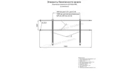 Ограждение кровельное ОК-h600х1860 мм (1006) купить в екатеринбурге