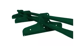 Снегозадержатель Стандарт Т4 d 40х20 RAL 6005 (1м) купить в екатеринбурге