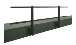 Ограждение кровельное для парапета с боковым креплением RR 32 (2,0х0,6) купить в екатеринбурге