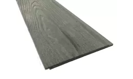 Фиброцементный сайдинг FCS wood click шип-паз ФАКТУРА ДЕРЕВА серый в массе купить в екатеринбурге