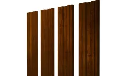 Штакетник Twin с прямым резом 0,4 Print Premium Golden Wood Intense FTC купить в екатеринбурге