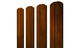 Штакетник Twin фигурный 0,45 Print-Double Premium Golden Wood Intense F купить в екатеринбурге