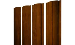 Штакетник Круглый с прямым резом 0,4 Print Premium Golden Wood Intense FTC купить в екатеринбурге