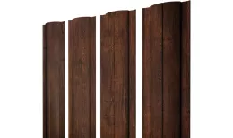 Штакетник Круглый с прямым резом 0,45 Print Premium Cherry Wood Dark FTC купить в екатеринбурге