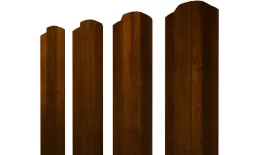 Штакетник М-образный B фигурный 0,45 Print-Double Premium Golden Wood Intense F купить в екатеринбурге