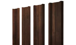 Штакетник М-образный А с прямым резом 0,45 Print-Double Premium Cherry Wood Dark F купить в екатеринбурге