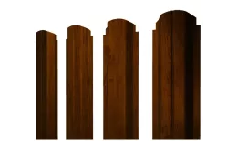 Штакетник П-образный А фигурный 0,45 Print-Double Premium Golden Wood Intense F купить в екатеринбурге