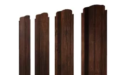 Штакетник П-образный В фигурный 0,45 Print-Double Premium Cherry Wood Dark F купить в екатеринбурге