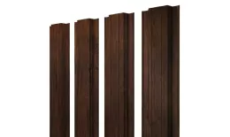 Штакетник Прямоугольный с прямым резом 0,45 Print Premium Cherry Wood Dark FTC купить в екатеринбурге
