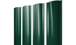 Штакетник Круглый с прямым резом 0,45 Drap TR RAL 6005 зеленый мох купить в екатеринбурге