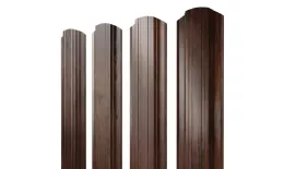 Штакетник Прямоугольный фигурный 0,45 Print Elite Cherry Wood TwinColor купить в екатеринбурге