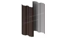 Штакетник металлический МЕТАЛЛ ПРОФИЛЬ М-111-Т (VALORI-20-DarkBrown-0.5) купить в екатеринбурге