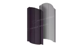 Штакетник металлический МЕТАЛЛ ПРОФИЛЬ Э-118-О (VALORI-20-Violet-0.5) купить в екатеринбурге