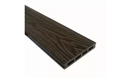 Доска террасная ТЕРРАпол пустотелая с пазом СМАРТ 3D Венге Соренто 130х22х4000мм купить в екатеринбурге