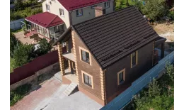 Лист композитной черепицы Grand Line Барселона (Barcelona) брауни купить в екатеринбурге
