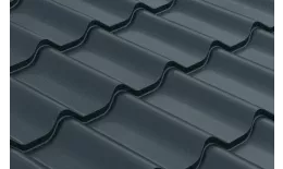 Металлочерепица GL Classic 0.5 Rooftop Matte (Стальной Бархат) RAL 7016 антрацитово-серый купить в екатеринбурге
