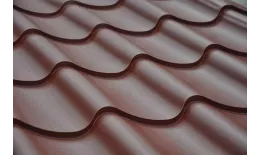 Металлочерепица GL Classic 0.5 Rooftop Matte (Стальной Бархат) RAL 7016 антрацитово-серый купить в екатеринбурге