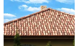 Цементно-песчаная минеральная черепица Braas Адриа красная купить в екатеринбурге