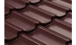 Металлочерепица GL Kvinta Plus 0,5 GreenCoat Pural RR 29 Вишневый купить в екатеринбурге