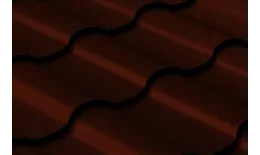 Металлочерепица GL Kredo 0.5 Quarzit Pro Matt RAL 8017 шоколад купить в екатеринбурге