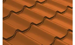 Металлочерепица GL Classic 0.5 Quarzit Сuprum Steel медь купить в екатеринбурге