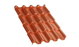 Металлочерепица Монтерроса-ML AGNETA 0.5 мм Copper медь купить в екатеринбурге