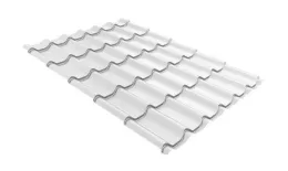 Металлочерепица Grand Line Modern 0,4 Полиэстер RAL 9003 сигнальный белый купить в екатеринбурге