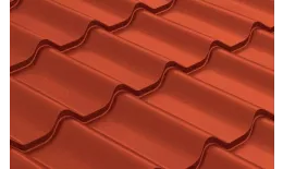 Металлочерепица GL Classic 0.5 Satin Matt RAL 8004 терракота купить в екатеринбурге