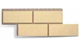 Фасадные панели Альта-Профиль Камень Неаполитанский Слоновая кость купить в екатеринбурге