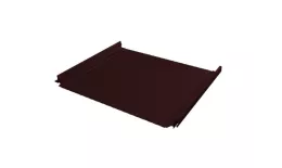 Кликфальц Pro Gofr Grand Line Velur 0.5 мм RAL 3009 Оксидно красный купить в екатеринбурге
