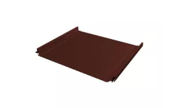 Кликфальц Pro Gofr Grand Line Satin 0.5 мм RAL 8004 Терракота купить в екатеринбурге