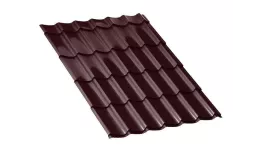 Металлочерепица Ламонтерра-XL VikingMP 0.45 мм RAL 3005 купить в екатеринбурге