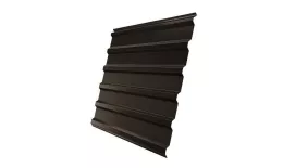 Профнастил Grand Line С20R Rooftop Matte (Стальной бархат) 0,5 мм RAL 8019 Темно-коричневый купить в екатеринбурге